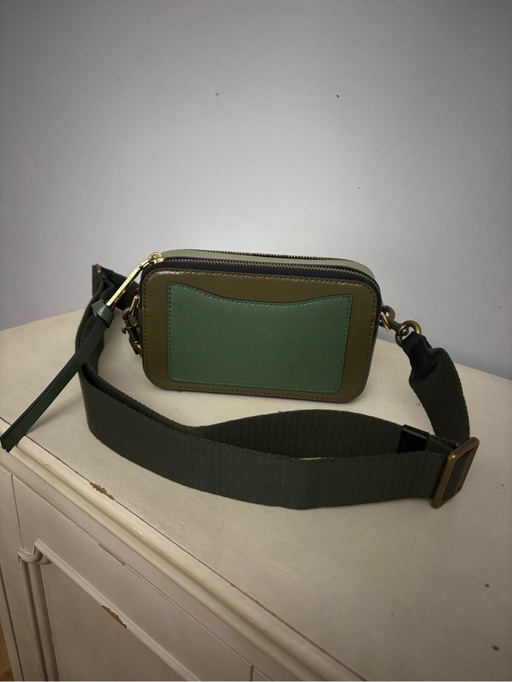 Marc Jacobs snapshot Olive Green Crossbody - Picture 3 of 4
